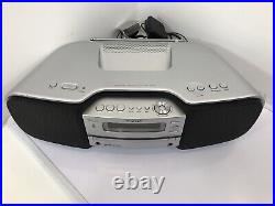 Sony ZS-SAT1 Portable CD Radio XM Radio with Remote & Antenna RARE