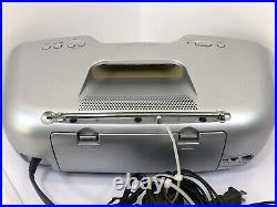 Sony ZS-SAT1 Portable CD Radio XM Radio with Remote & Antenna RARE