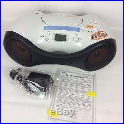 Sony ZS-X3CP S2 Sport White Personal Audio System MP3 CD Player Portable Boombox