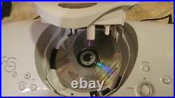 Sony ZS-XN30 AM/FM Portable Radio CD Player MP3 Boombox (White)