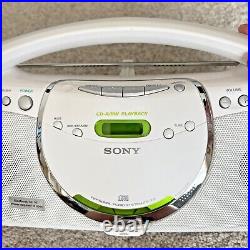 Sony ZS-Y3 Portable Stereo CD R/RW Player AM/FM Radio Megabass Boombox NEW