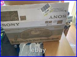 Sony ZS-Y3 Portable Stereo CD R/RW Player AM/FM Radio Megabass Boombox (NOB)