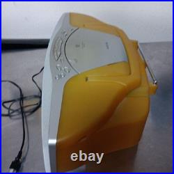 Sony Zs-M35 Portable Minidisc Player Md System Boombox Cd Am/Fm Radio Portable