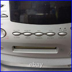 Sony Zs-M35 Portable Minidisc Player Md System Boombox Cd Am/Fm Radio Portable