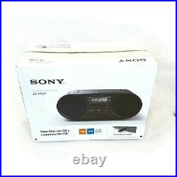 Sony Zs-PS50 Black Portable Cd Boombox Player Digital Tuner Am/FM Radio USB