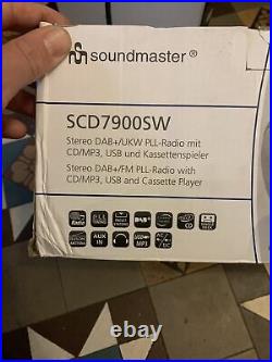 Soundmaster SCD7900 Portable Radio FM CD/Player Black