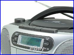 Soundmaster SCD7900SW Portable FM / DAB Radio Cassette CD Player Boombox NEW