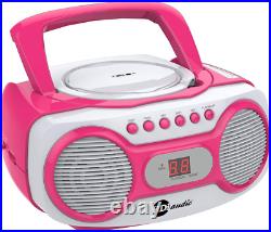 Sport Portable Stereo CD Boombox CD-518 Pink Portable CD Player With Sport Portable Stereo CD Boombox CD-518 Pink Portable CD Player With