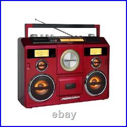 Studebaker Sound Station Portable Stereo Boombox with Bluetooth/CD/AM-FM Radi