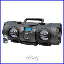 Supersonic Bluetooth Portable Bazooka Boombox MP3/CD Player/FM/USB/AUX/Remote