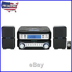 Supersonic Portable Micro System with BT, CD Player, AUX Input AM/FM Radio