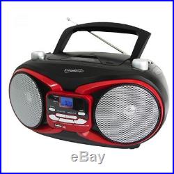 Supersonic Portable Mp3/Cd Player With Usb/Aux Input & Am/Fm Radio