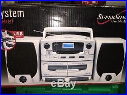 Supersonic SC-2020U Portable MP3 CD Player