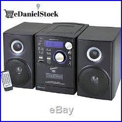 Supersonic SC-807 Portable Audio System With MP3 / CD Player Bluetooth USB SD