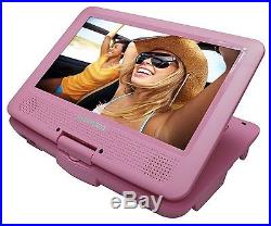 Sylvania Portable Screen Cd Radio Am Fm Player Boombox Pink Players Media New
