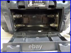 Sylvania SCRD4400 Portable Boombox CD Cassette Player/Recorder AM/FM Radio