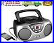 Sylvania SRCD243 Portable CD Player with AM/FM Radio Boombox-NEW
