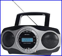 TR631 Boomboxes Portable CD Player with speakers FM Stereo Radio with Bluetoo