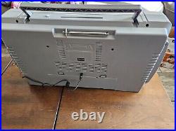 Techplay Monster S Bluetooth Cd Tape Deck 1980s Style Boombox