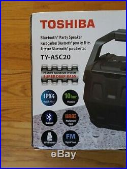 Toshiba Portable Bluetooth CD Player Boombox Wireless Bluetooth Speaker