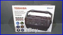 Toshiba Portable Bluetooth CD Player Boombox Wireless Bluetooth Speaker Water