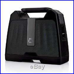 Toshiba Portable Bluetooth CD Player Boombox w Remote Disco Lights USB SD AUX
