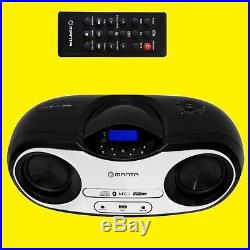 Tragbare Boombox/Radio/Kompaktanlage CD/USB/AUX IN/MP3/Bluetooth/NFC/Uhr-/Alarmf