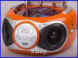 Trevi CD512 Portable Stereo System With Built In AM/FM Radio, CD Player With