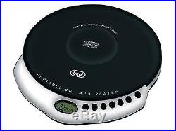 Trevi CMP498 Portable CD and MP3 Player with in Ear Headphones in Black and W