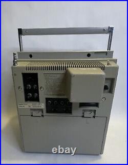 VTG 1983 Emerson Boombox TV/Radio/Cassette Player XLC-555 TESTED Ghetto Blaster