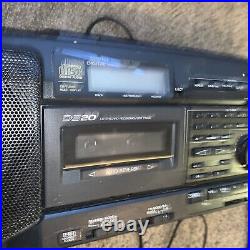 VTG Panasonic RX-DS20 MEGA Boombox CD/Radio/Cassette Very great Condition Tested