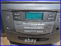 VTG Sony CFD-C1000 Boombox 3 CD Changer Dual Cassette AM/FM (No Remote) TESTED