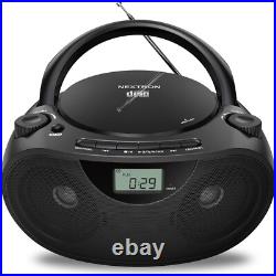 Versatile Portable CD Player and Bluetooth Boombox with Bass Boost Technology Versatile Portable CD Player and Bluetooth Boombox with Bass Boost Technology