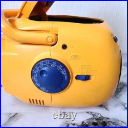Victor Cd Radio Player Portable Boombox With Am/Fm Mp3 Playback Home Audio Qp-3