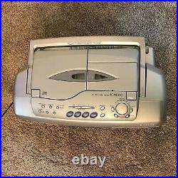 Victor Clavia RC-MD330 Cassette Tape CD MiniDisc Radio Player Portable Boombox