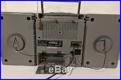Vintage Aiwa CADW535 Portable Stereo Boombox CD Player Tape Recorder AM FM Radio