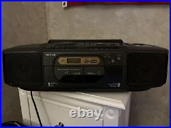 Vintage Aiwa CSD-SR300U Boombox Ghetto Blaster (Fully-Functional) RARE & CLEAN