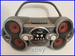 Vintage Aiwa CSD-XD51 Boombox Radio / CD / Tape Player Works Great