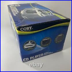 Vintage Boombox NEW Coby CX-CD248 Portable AM FM Cassette Recorder CD Player
