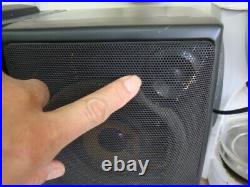 Vintage Boombox Portable CD Player Cassette player Radio JVC-X101BK