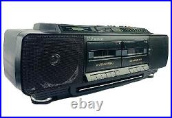 Vintage Emerson AC2505 Portable CD Radio Cassette Recorder Player Boombox