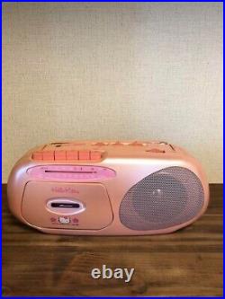 Vintage Hello Kitty AM/FM Radio Cassette Recorder Boombox Doshisha Japan