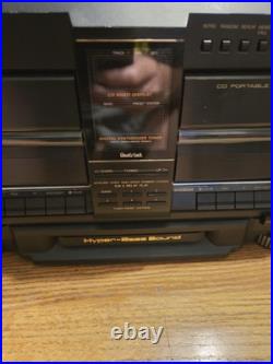 Vintage JVC Boombox PC-X300 Portable Ghetto Blaster Original Box Vintage JVC Boombox PC-X300 Portable Ghetto Blaster Original Box