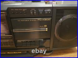 Vintage JVC Boombox PC-X300 Portable Ghetto Blaster Original Box Vintage JVC Boombox PC-X300 Portable Ghetto Blaster Original Box