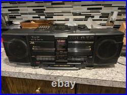 Vintage JVC Boombox PC-X300 Portable Ghetto Blaster Original Box Vintage JVC Boombox PC-X300 Portable Ghetto Blaster Original Box