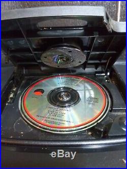 Vintage JVC PC-X110 CD Portable System Player FM AM Dual Cassette tested work