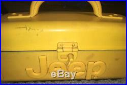 Vintage Jeep Boombox CD AM/FM Radio Cassette Player Portable