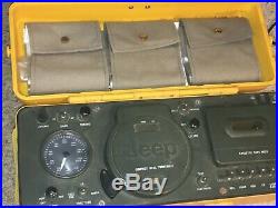 Vintage Jeep Boombox CD AM/FM Radio Cassette Player Portable
