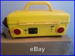 Vintage Jeep Boombox CD AM/FM Radio Cassette Player Portable, WORKS