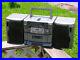 Vintage-KOSS-Portable-Stereo-AM-FM-CD-Tape-Player-Radio-Boombox-HG828-1999-01-bed